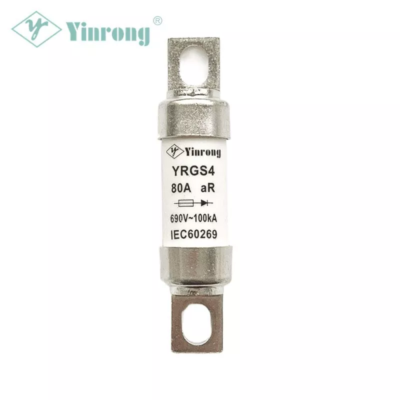 690VAC 100A Bolt Connected High-Speed Fuse